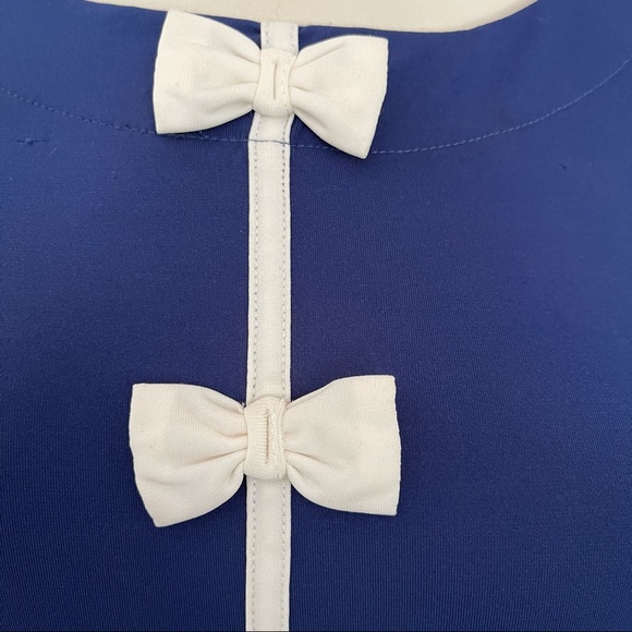 Leona Edmiston Navy ‘Zooey’ Dress 1 Tags Attached - Picture 7 of 10